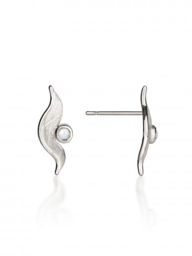Fiona Kerr Jewellery/Morning Dew Silver Stud Earrings-MD01