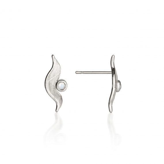 Fiona Kerr Jewellery/Morning Dew Silver Stud Earrings-MD01