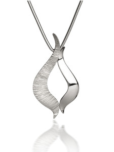 Fiona Kerr Jewellery / Ebb and Flow Large Silver Pendant - EF07