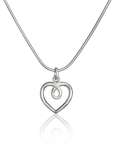 Fiona Kerr Jewellery | Medium Silver Heart Pendant